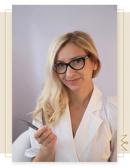 Dobos Gubis Gabriella, szempilla stylist, kozmetikus, Gödöllő
